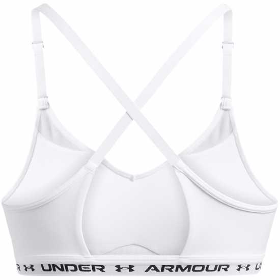 Under Armour Ua Crossback Low Bra Ld99 White Under Armour Ua Crossback Low Bra Ld99 White