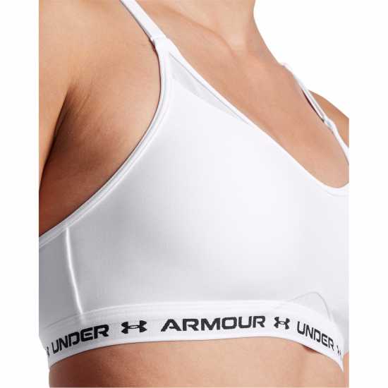 Under Armour Ua Crossback Low Bra Ld99 White Under Armour Ua Crossback Low Bra Ld99 White