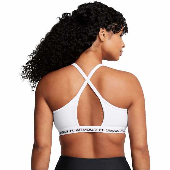 Under Armour Ua Crossback Low Bra Ld99 White Under Armour Ua Crossback Low Bra Ld99 White