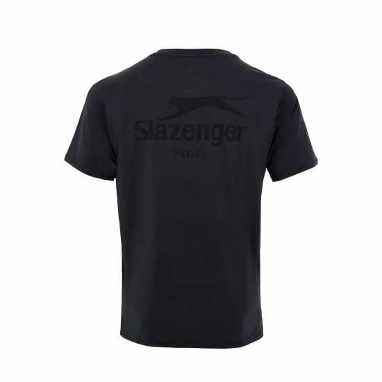 Slazenger Tim Ii Tee Sn42 Panther Black - Мъжки ризи