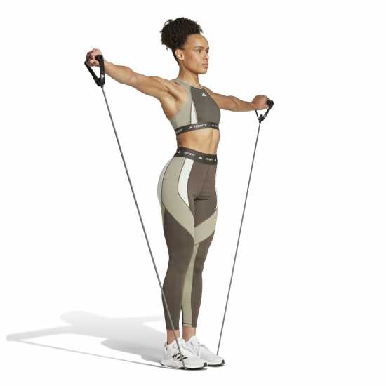 Adidas Techfit 7/8 Colourblock Leggings Womens  Дамски клинове за фитнес