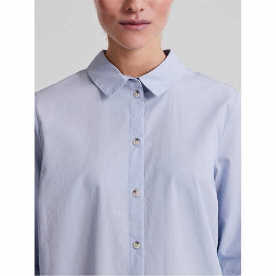 Pieces Ls Long Shirt Ld99 Kentucky Blue Дамски ризи и тениски