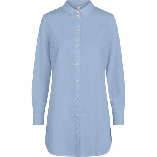 Pieces Ls Long Shirt Ld99 Kentucky Blue Дамски ризи и тениски