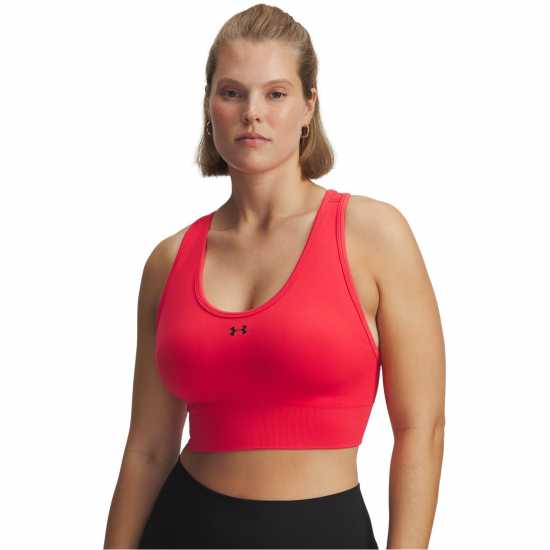 Under Armour Women's Vanish Seamless Medium Impact Sports Bra Червено Under Armour Women's Vanish Seamless Medium Impact Sports Bra Червено