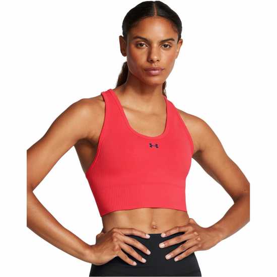 Under Armour Women's Vanish Seamless Medium Impact Sports Bra Червено Under Armour Women's Vanish Seamless Medium Impact Sports Bra Червено