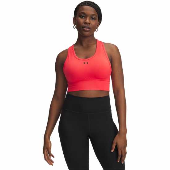 Under Armour Women's Vanish Seamless Medium Impact Sports Bra Червено Under Armour Women's Vanish Seamless Medium Impact Sports Bra Червено