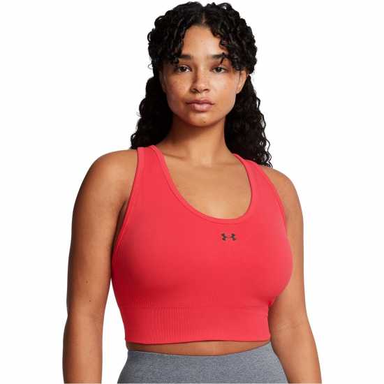 Under Armour Women's Vanish Seamless Medium Impact Sports Bra Червено Under Armour Women's Vanish Seamless Medium Impact Sports Bra Червено