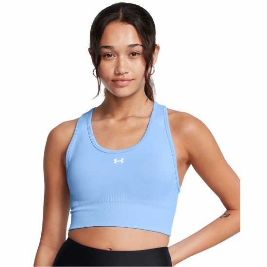 Under Armour Vanish Seamless Medium Impact Sports Bra Синьо 