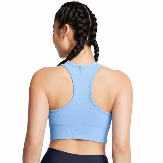 Under Armour Vanish Seamless Medium Impact Sports Bra Синьо 