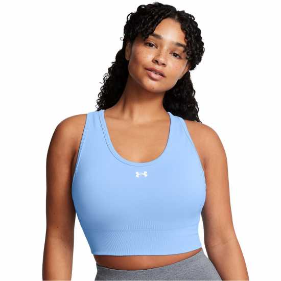 Under Armour Vanish Seamless Medium Impact Sports Bra Синьо 
