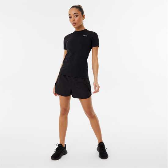 Everlast Training T-Shirt Womens Черно Дамски дрехи за бягане