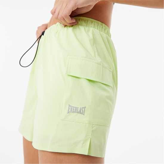 Дамски Шорти Everlast Cargo 2In1 Shorts Womens Пастелно лимон Дамски клинове за фитнес