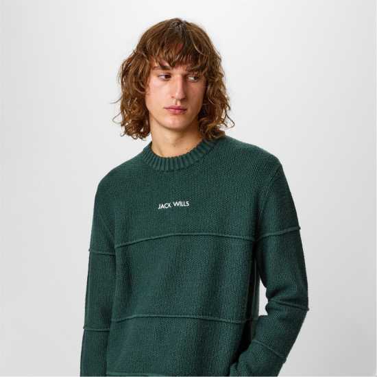 Jack Wills Boucle Knit Crew Sweater  Мъжки пуловери и жилетки