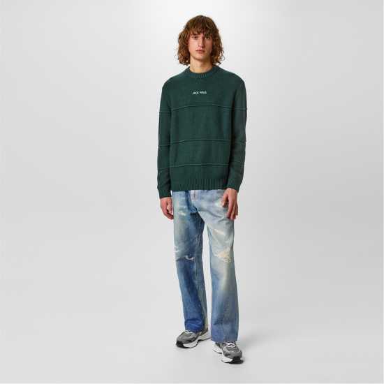 Jack Wills Boucle Knit Crew Sweater  Мъжки пуловери и жилетки