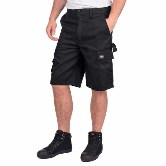 Lee Cooper Мъжки Къси Панталони С Джобове Workwear Cargo Shorts Mens  