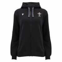 Macron Welsh Rugby Union Zip Hoodie 2024 Womens  Дамски суичъри и блузи с качулки
