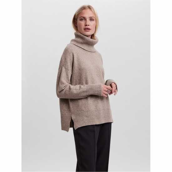 Дамски пуловери и жилетки Vero Moda Doffy Cowl Jumper Vero Moda Doffy Cowl Jumper Дамски пуловери и жилетки