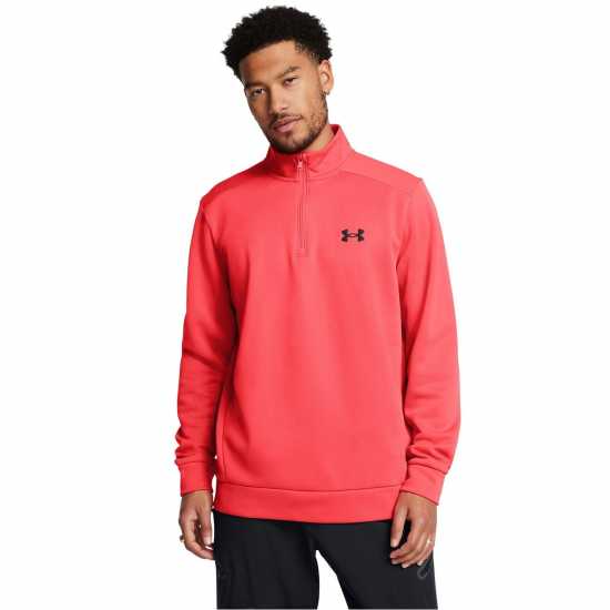 Under Armour Armour Fleece Quarter Zip Red 
