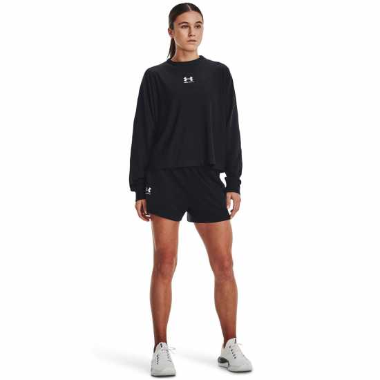 Дамски къси панталони Under Armour Rival Terry Performance Gym Shorts Under Armour Rival Terry Performance Gym Shorts Дамски къси панталони