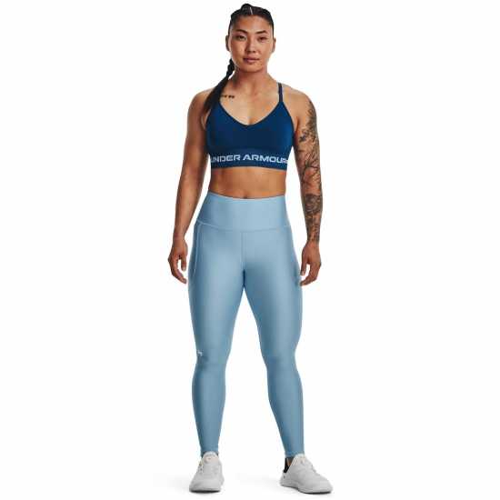Under Armour Graphic Leggings Womens Синьо Дамски клинове за фитнес