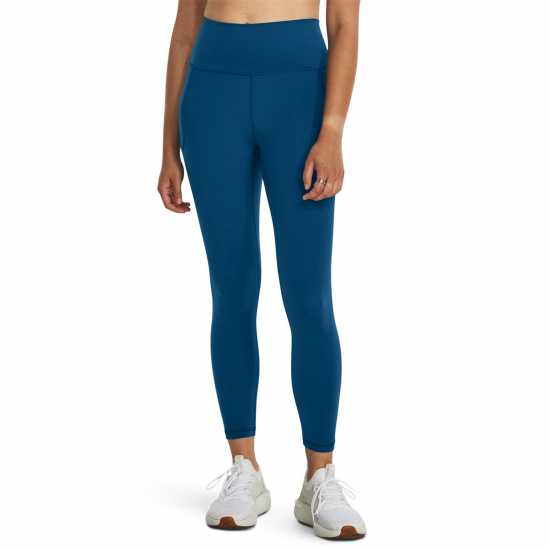 Under Armour Meridian Pintuck Ankle Leggings Womens Синьо Дамско трико и клинове