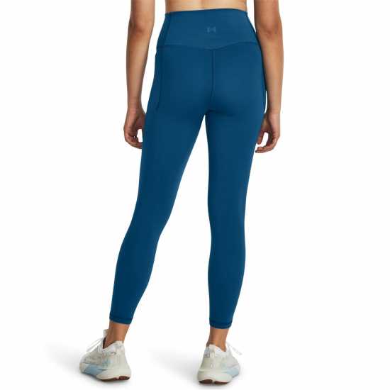 Under Armour Meridian Pintuck Ankle Leggings Womens Синьо Дамско трико и клинове