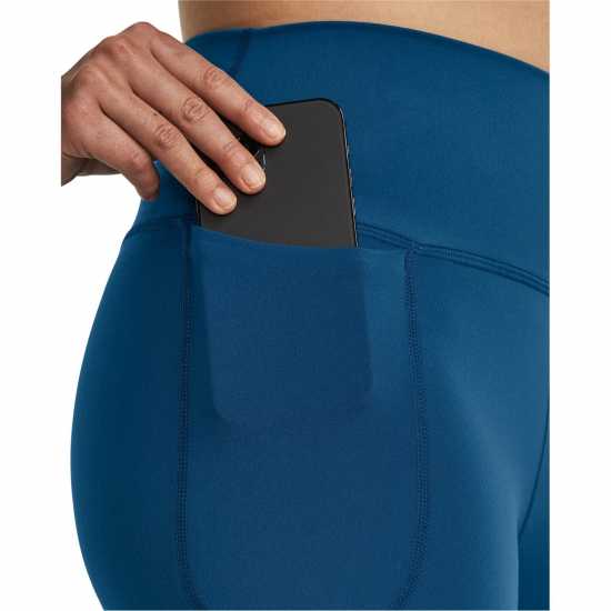 Under Armour Meridian Pintuck Ankle Leggings Womens Синьо Дамско трико и клинове