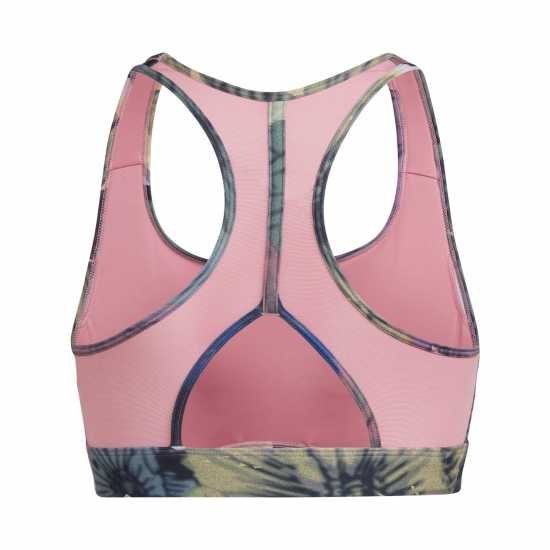 Adidas Powerreact Training Medium-Support Allover Print Bra  Ld99  Спортни сутиени