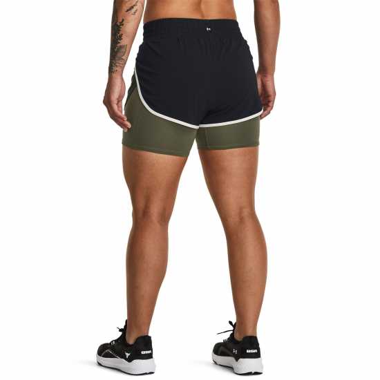 Under Armour Armour Pjt Rck Leg Day Flex Short Gym Womens Black Дамски клинове за фитнес