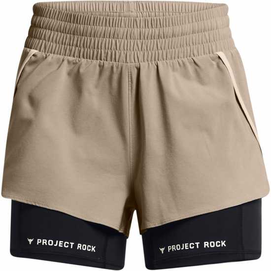 Дамски клинове за фитнес Under Armour Armour Pjt Rck Leg Day Flex Short Gym Womens Brown Under Armour Armour Pjt Rck Leg Day Flex Short Gym Womens Brown Дамски клинове за фитнес