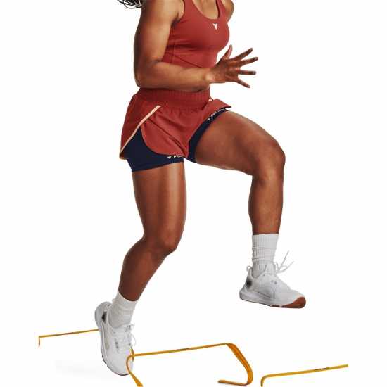 Дамски клинове за фитнес Under Armour Armour Pjt Rck Leg Day Flex Short Gym Womens Червено Under Armour Armour Pjt Rck Leg Day Flex Short Gym Womens Червено Дамски клинове за фитнес