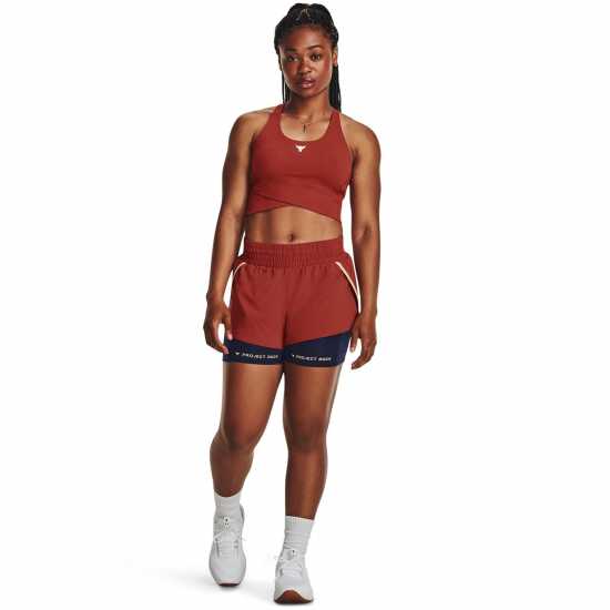 Дамски клинове за фитнес Under Armour Armour Pjt Rck Leg Day Flex Short Gym Womens Червено Under Armour Armour Pjt Rck Leg Day Flex Short Gym Womens Червено Дамски клинове за фитнес