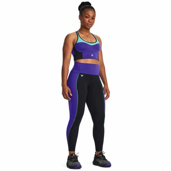 Дамски клинове за фитнес Under Armour Project Rock Colourblock Ankle Gym Leggings Womens Черно Under Armour Project Rock Colourblock Ankle Gym Leggings Womens Черно Дамски клинове за фитнес