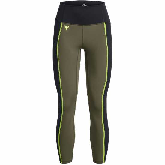 Under Armour Armour Pjt Rck Lg Clrblck Ankl Gym Legging Womens Green Дамски клинове за фитнес
