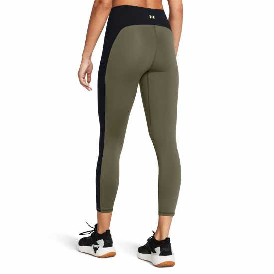 Under Armour Armour Pjt Rck Lg Clrblck Ankl Gym Legging Womens Green Дамски клинове за фитнес