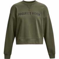 Under Armour Armour Pjt Rck Hw Leg Day Crew Sweatshirt Womens  Дамски пуловери