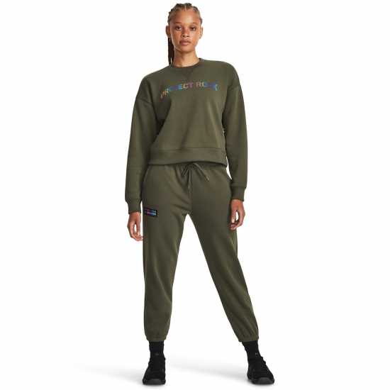 Under Armour Armour Pjt Rck Hw Leg Day Crew Sweatshirt Womens  Дамски пуловери