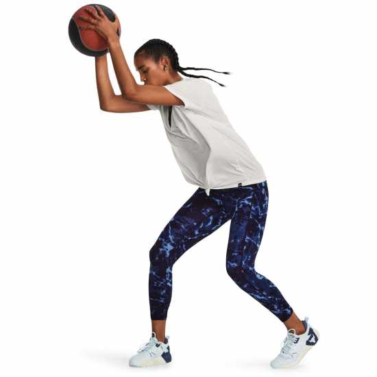 Under Armour Armour Pjt Rck Completer Deep V T Gym Top Womens Бяло Дамски дрехи за бягане