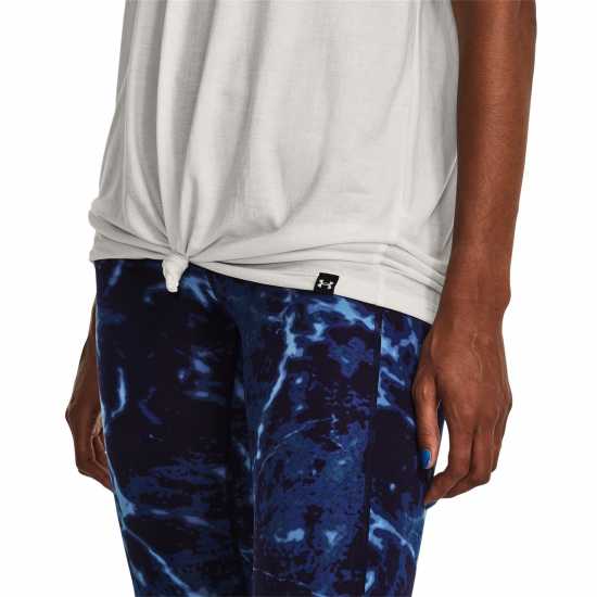 Under Armour Armour Pjt Rck Completer Deep V T Gym Top Womens Бяло Дамски дрехи за бягане