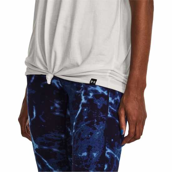 Under Armour Armour Pjt Rck Completer Deep V T Gym Top Womens Бяло Дамски дрехи за бягане