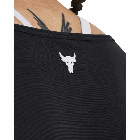 Under Armour Armour Pjt Rck Completer Deep V T Gym Top Womens Black Дамски дрехи за бягане