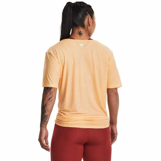 Дамски дрехи за бягане Under Armour Armour Pjt Rck Completer Deep V T Gym Top Womens Yellow Under Armour Armour Pjt Rck Completer Deep V T Gym Top Womens Yellow Дамски дрехи за бягане