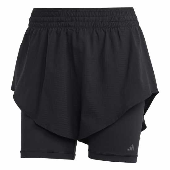 Adidas Дамски Шорти Hiit Heat.rdy Training 2-In-1 Shorts Womens  Дамски клинове за фитнес