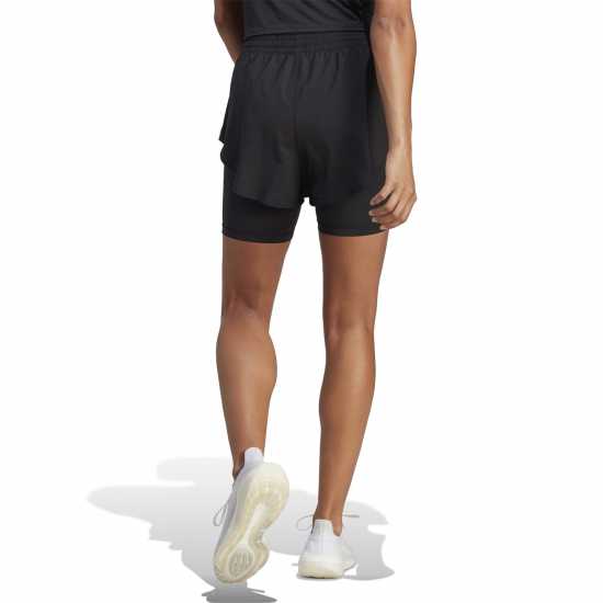 Adidas Дамски Шорти Hiit Heat.rdy Training 2-In-1 Shorts Womens  Дамски клинове за фитнес