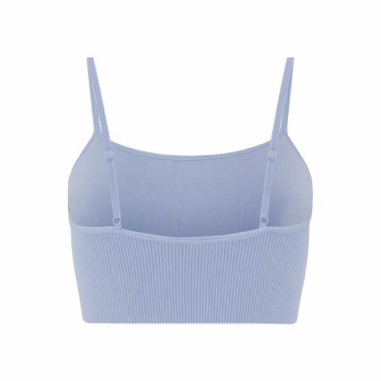 Спортни сутиени Hiit Seamless Ribbed Bralette Лилаво Hiit Seamless Ribbed Bralette Лилаво Спортни сутиени