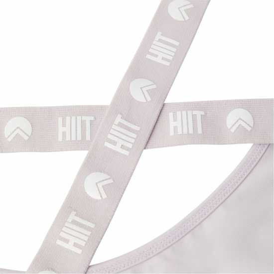 Спортни сутиени Hiit Gloss Logo Bralette Розово Hiit Gloss Logo Bralette Розово Спортни сутиени