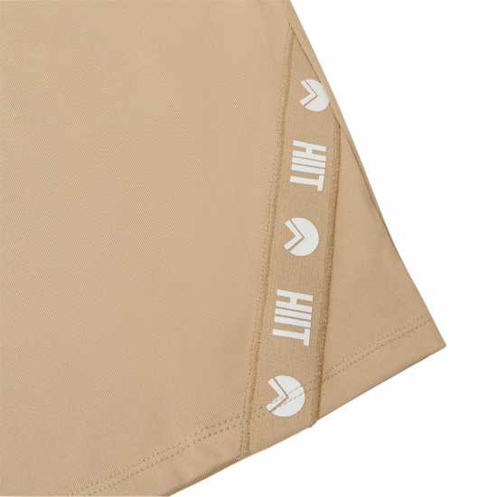 Тениска С Лого Hiit Curve Gloss Logo Tee Неутрален Дамски дрехи за бягане