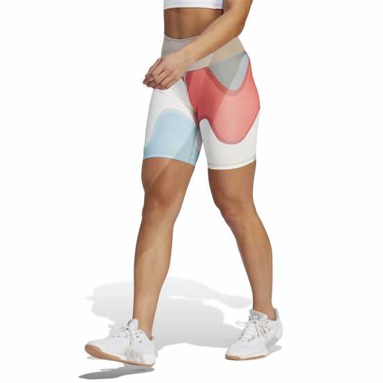 Дамски клинове за фитнес Adidas Дамски Шорти X Marimekko Optime Bike Shorts Womens Adidas Дамски Шорти X Marimekko Optime Bike Shorts Womens Дамски клинове за фитнес