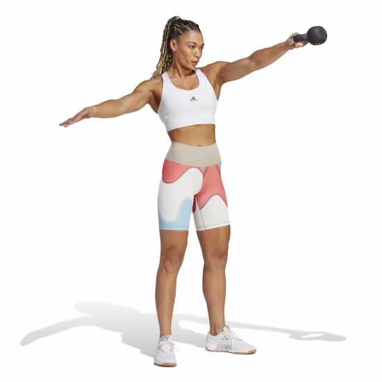 Дамски клинове за фитнес Adidas Дамски Шорти X Marimekko Optime Bike Shorts Womens Adidas Дамски Шорти X Marimekko Optime Bike Shorts Womens Дамски клинове за фитнес