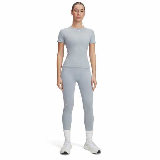 Under Armour Безшевен Клин Vanish Elite Seamless Leggings Womens Синьо/Бяло Дамски клинове за фитнес